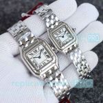 AAA Replica Panthere De Cartier Swiss Quartz Watches Couple Stainless Steel